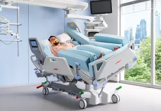 Lateral Tilting 기능의 LINET ICU 전동 병상